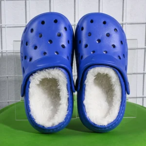 Plush Slippers Children's Non Slip Soft Sole  Boys And Girls Shoes
